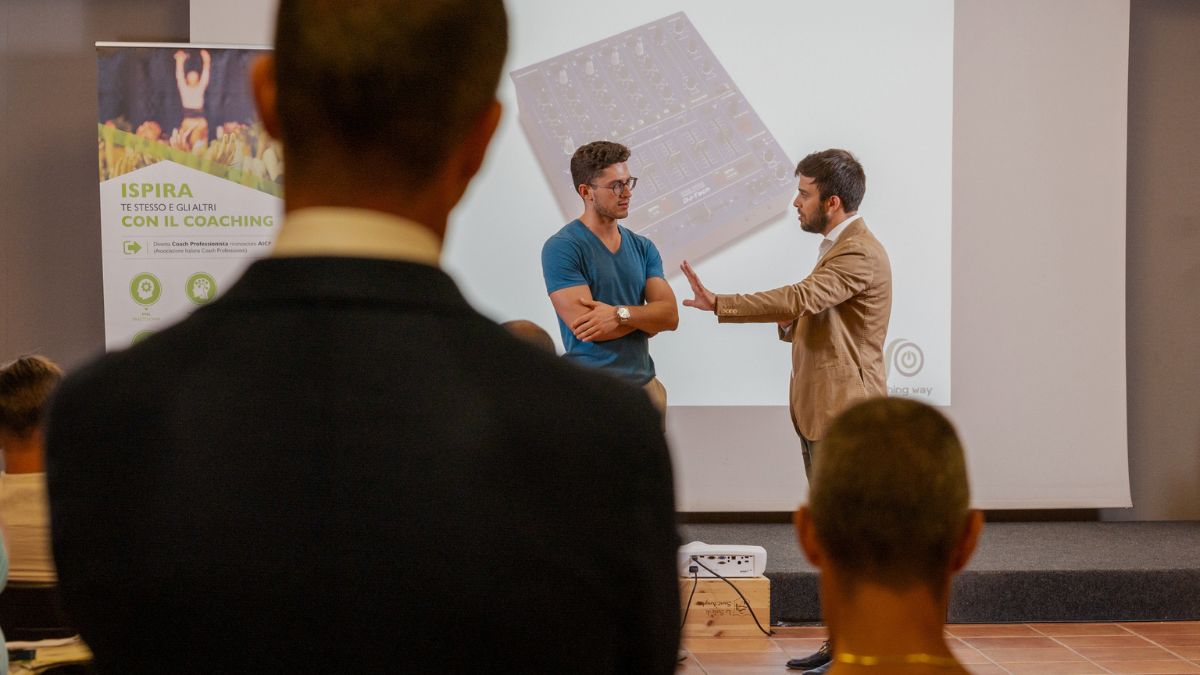 Aula durante il corso di Public Speaking