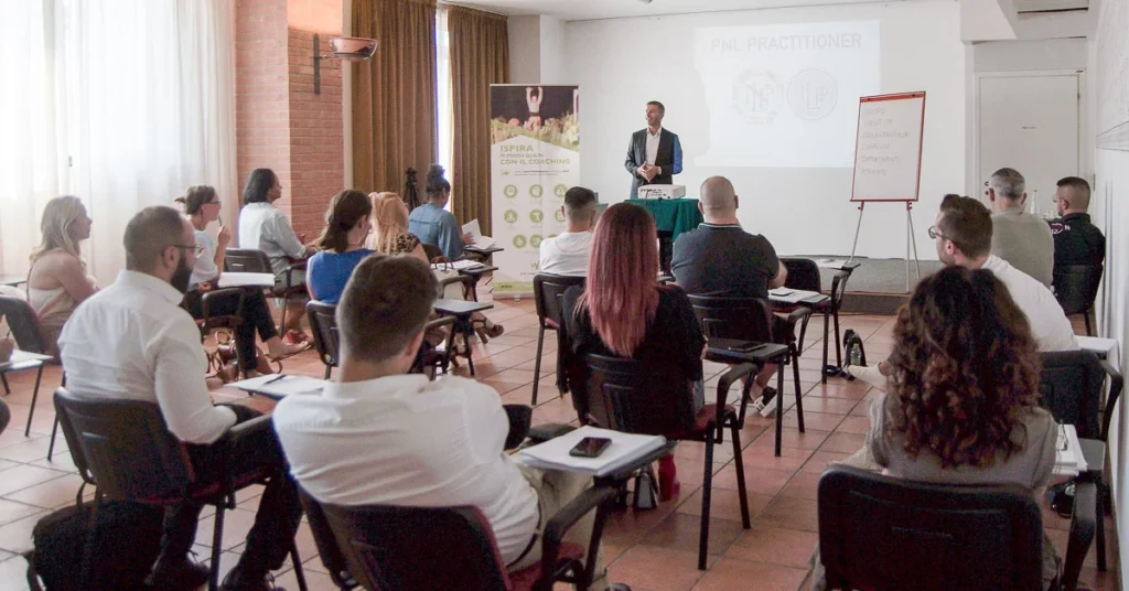 Corso in aula di PNL Lab di CWay con Savino Tupputi